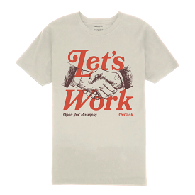 Outrank Let's Work T-shirt (Sand)