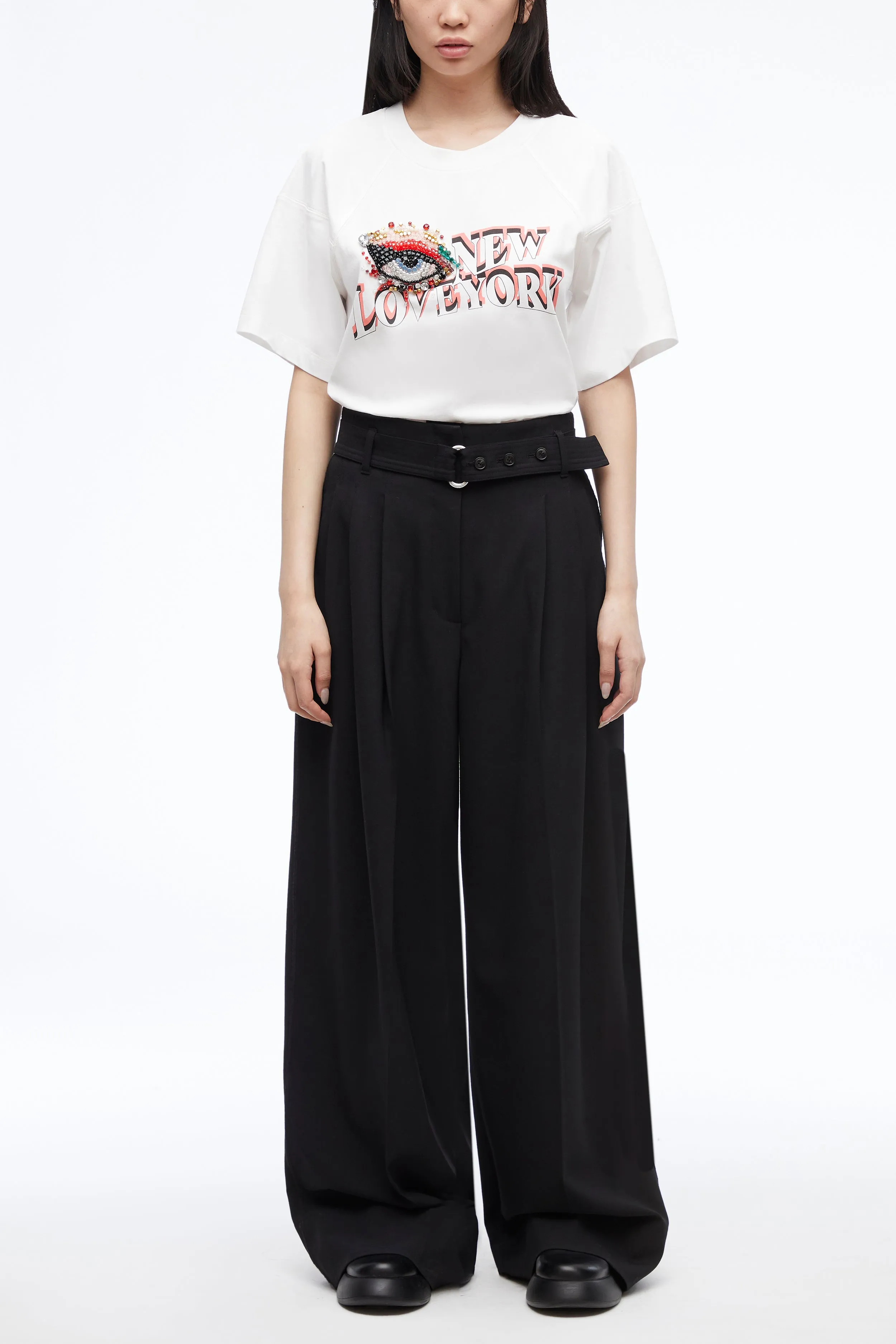 Oversized Pleated Pant