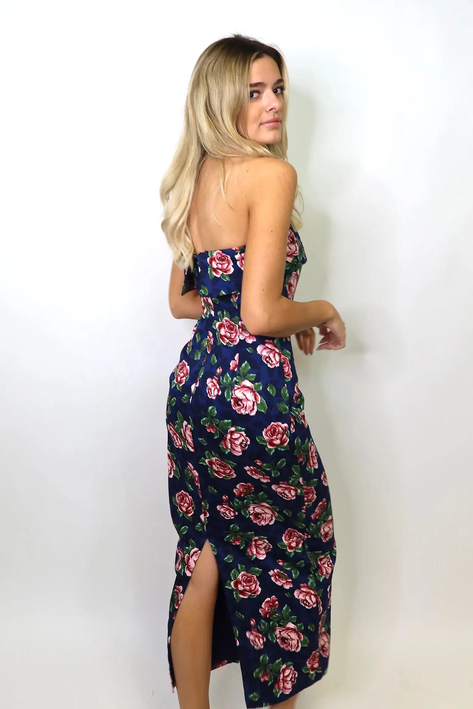 PARADISE FOUND MIDI DRESS