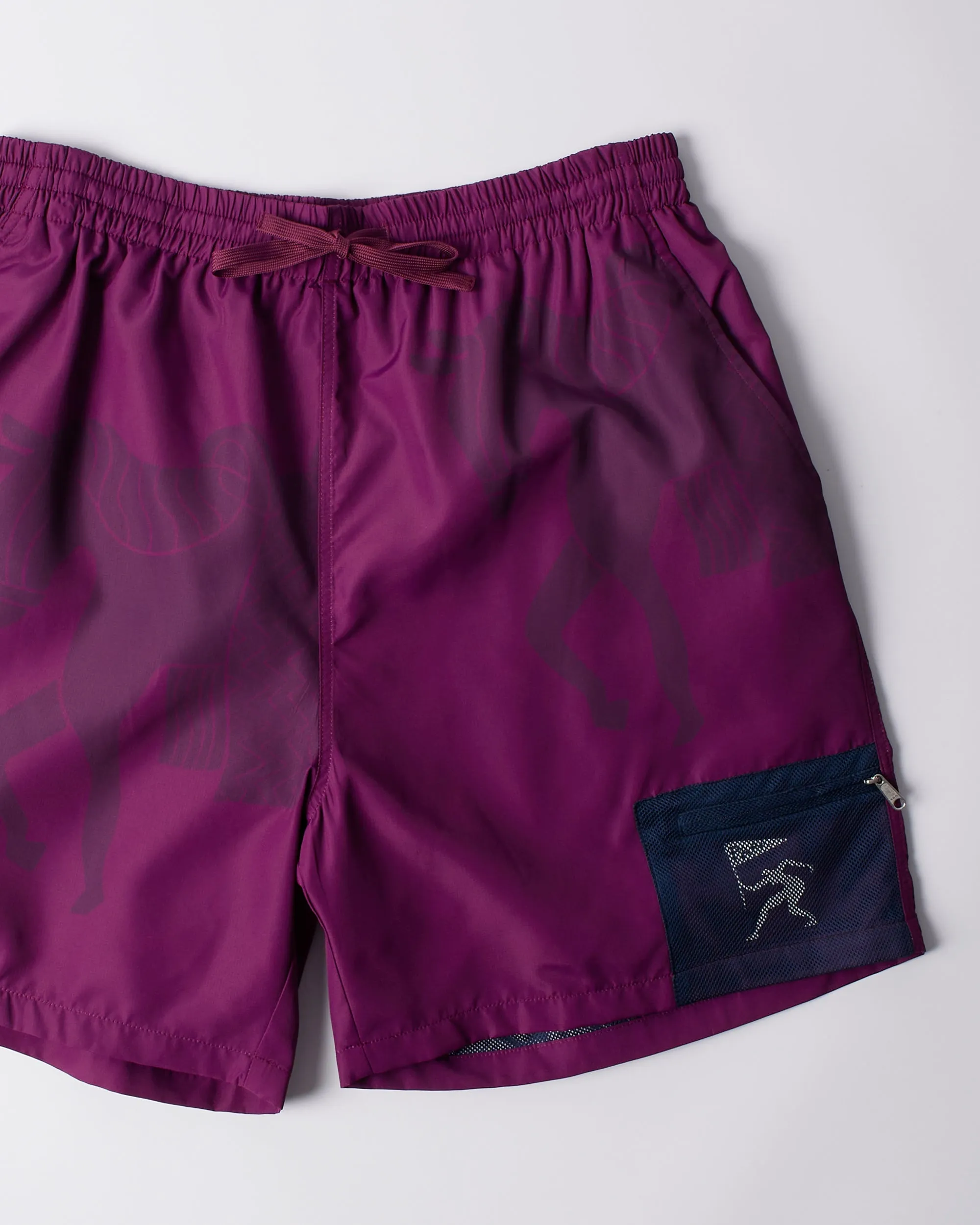 Parra Short Horse Nylon Shorts