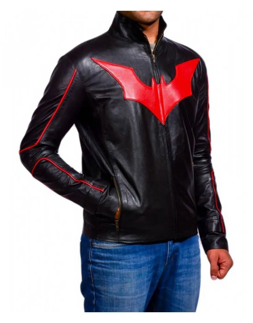 Red Logo Terry Mcginnis Batman Beyond Jacket - UJackets