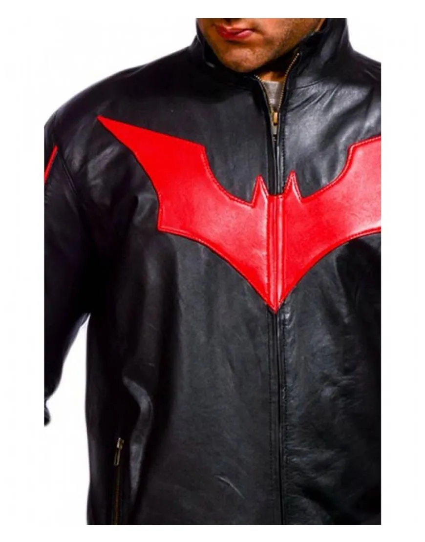 Red Logo Terry Mcginnis Batman Beyond Jacket - UJackets