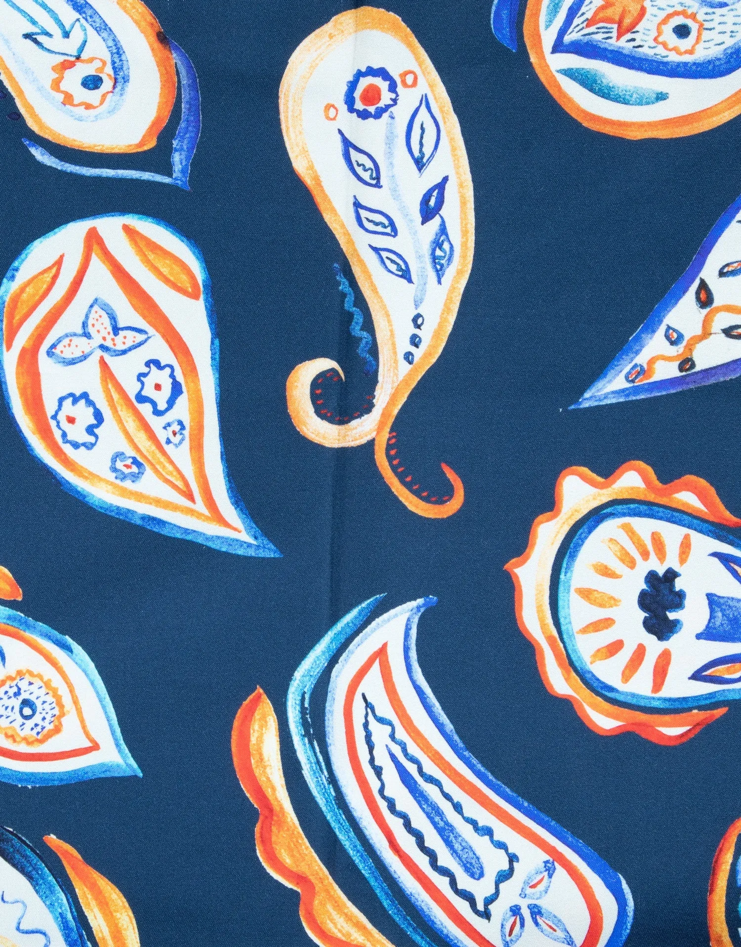 Rembrandt - Sinatra Shirt - Navy/Orange