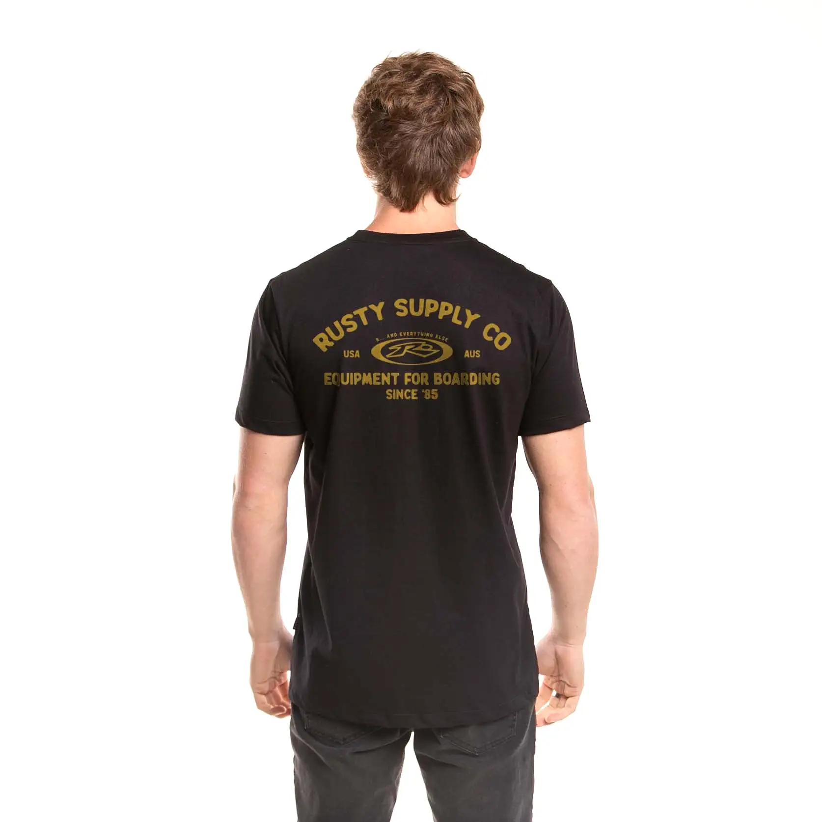 Remera Mc Rusty And Everything Tee Black