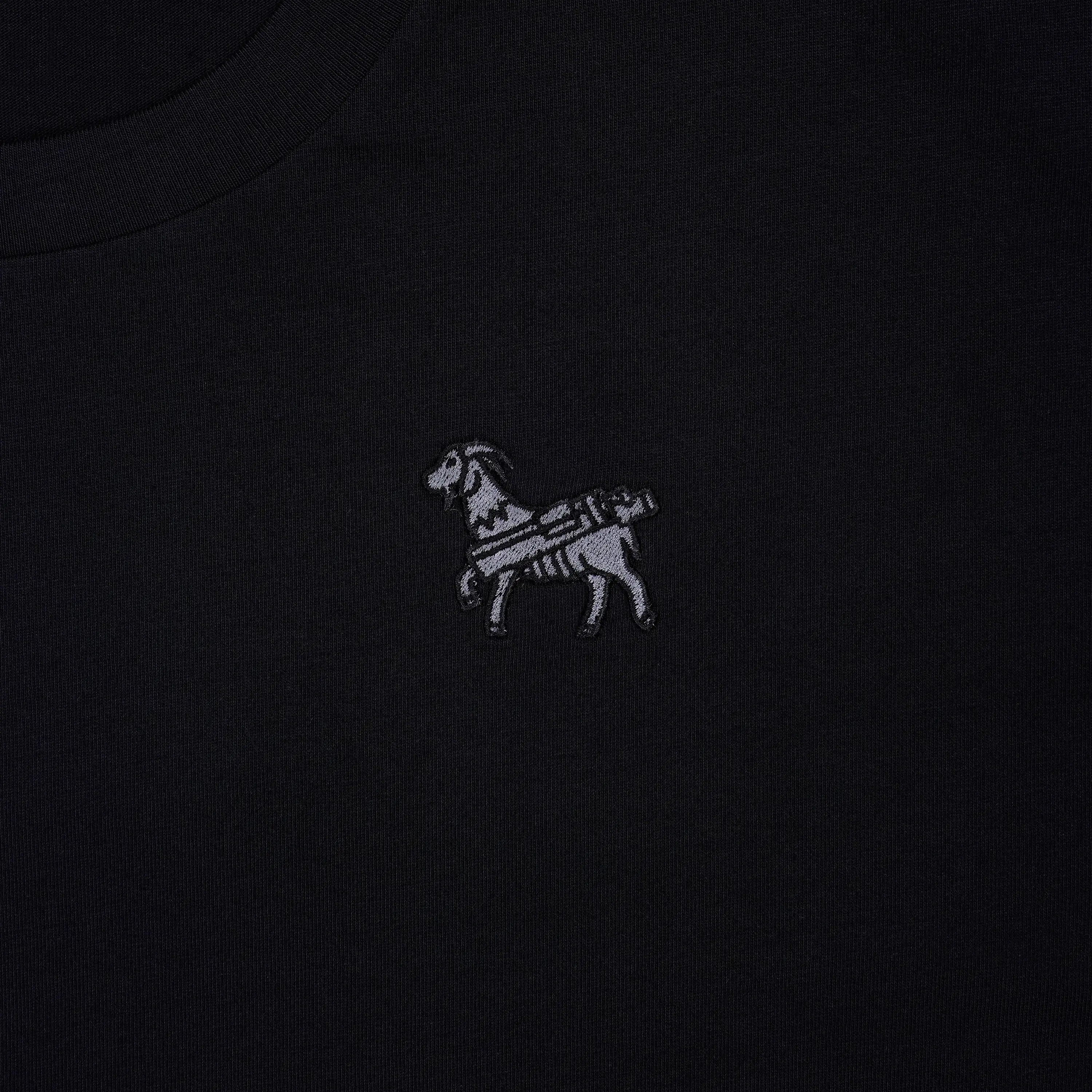 Seamus Goat T-Shirt - Black