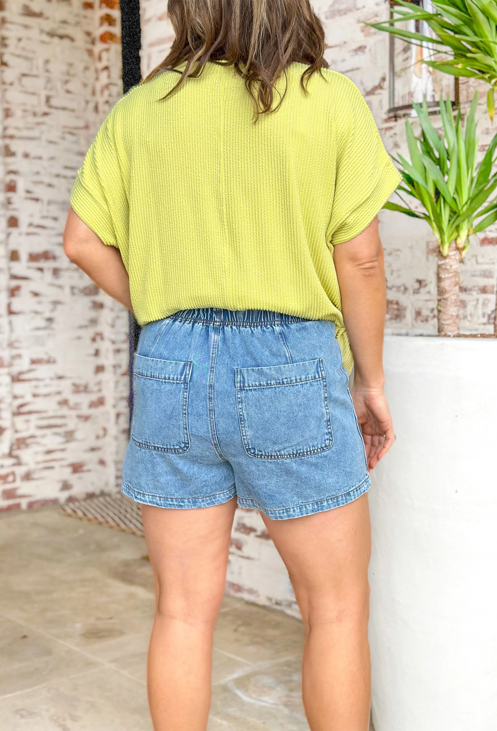 Soak Up The Sun Denim Shorts