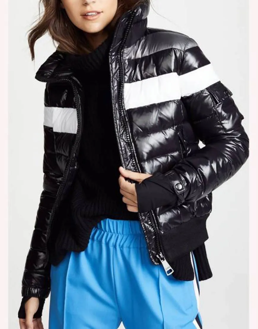 Spinning Out Amanda Zhou Bomber Jacket | Free Shipping | ujackets.com