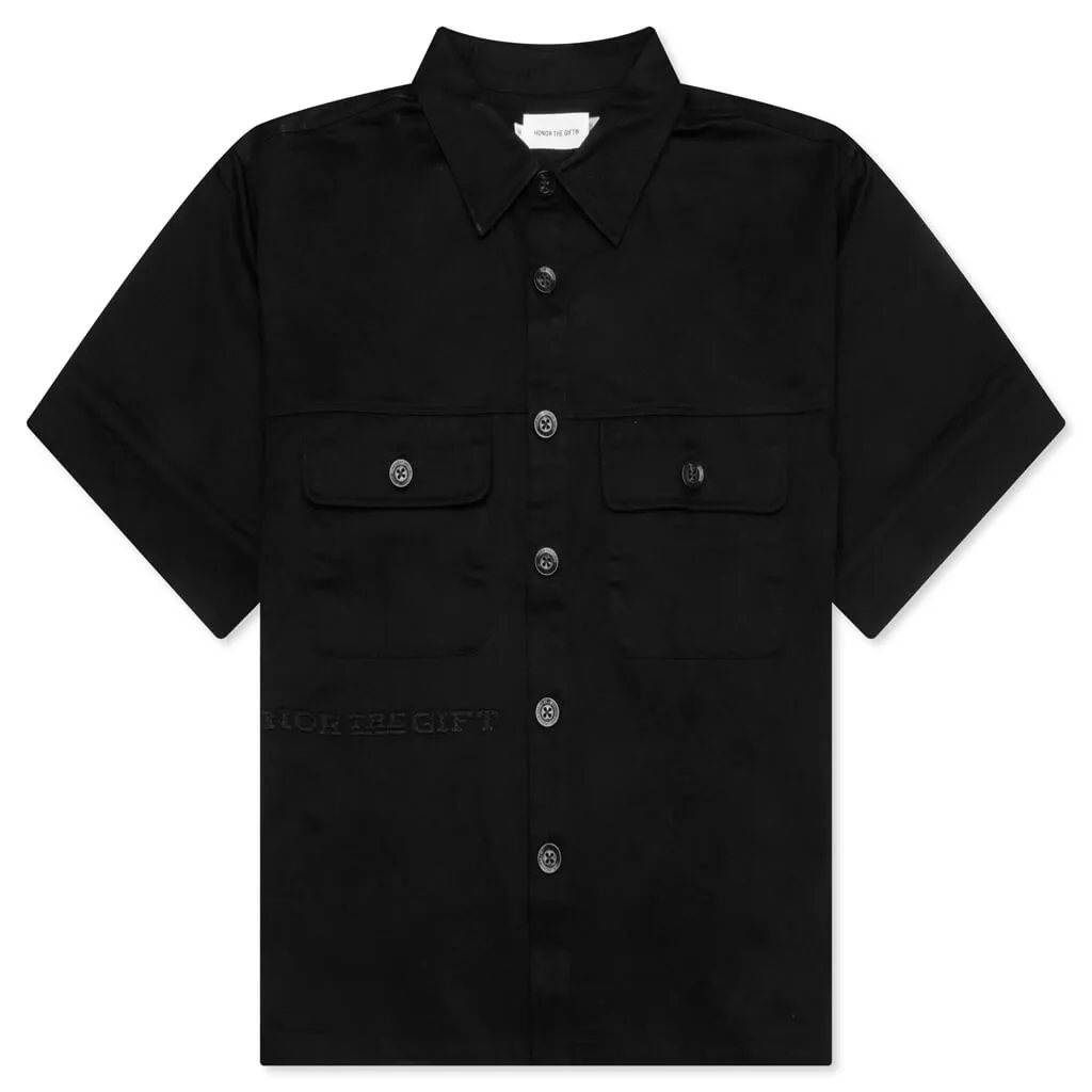 S/S Shop Shirt - Black