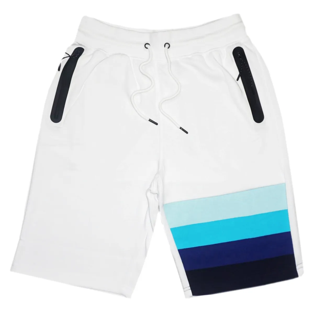 Sunset Stripe Short Set (Blue) /C7