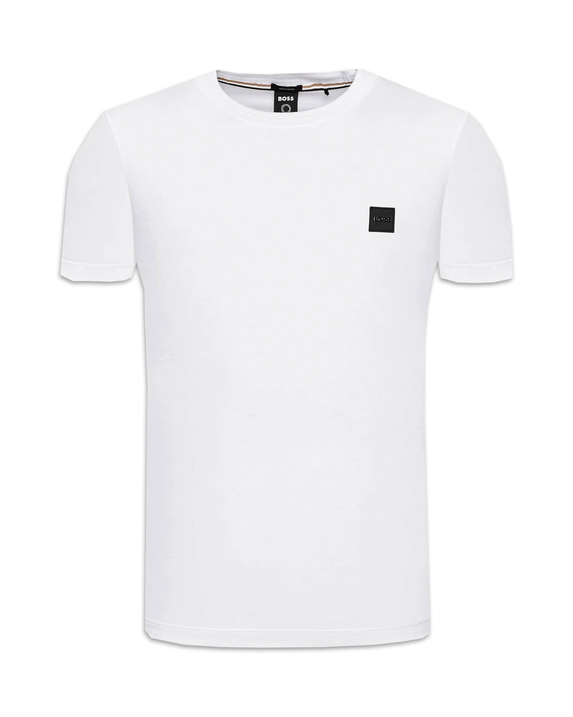 T-Shirt Uomo Boss Tiburt 278 Bianco