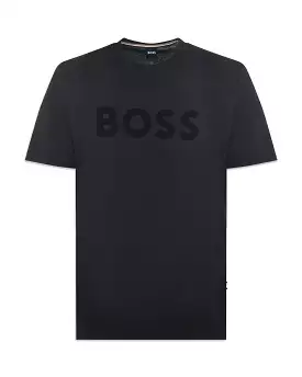 T-shirt Uomo Boss Tiburt 318 Nero