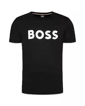 T-Shirt Uomo Boss Tiburt 318 Nero