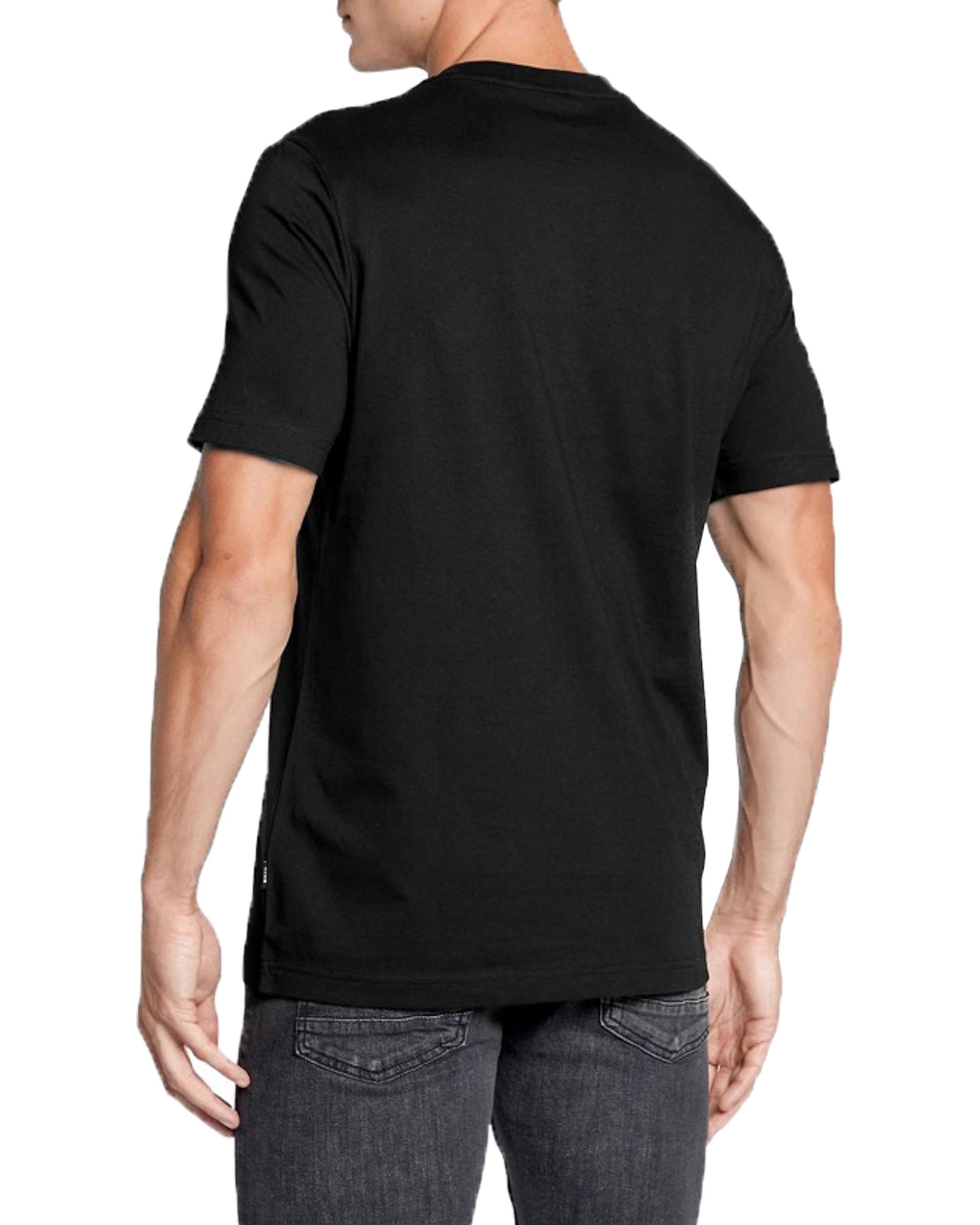 T-Shirt Uomo Boss Tiburt 318 Nero