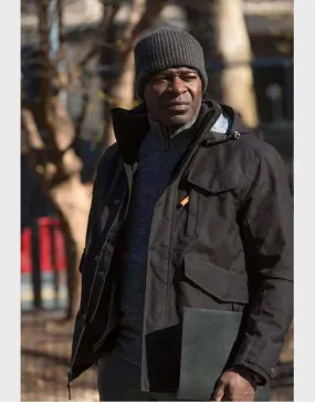 The Blacklist Hisham Tawfiq Black Jacket | Dembe Zuma Hooded Jacket