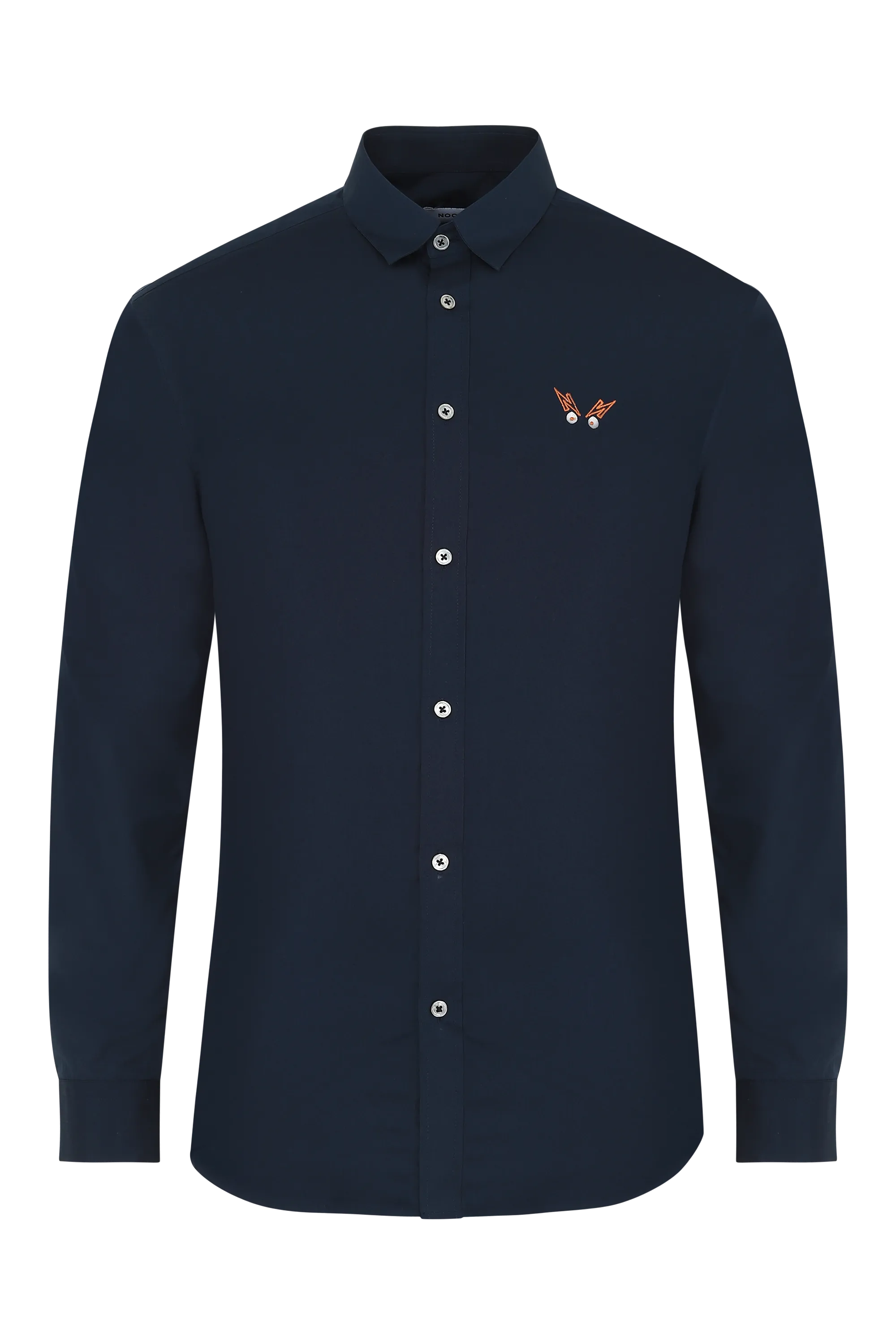 The Noo Shirt on Navy