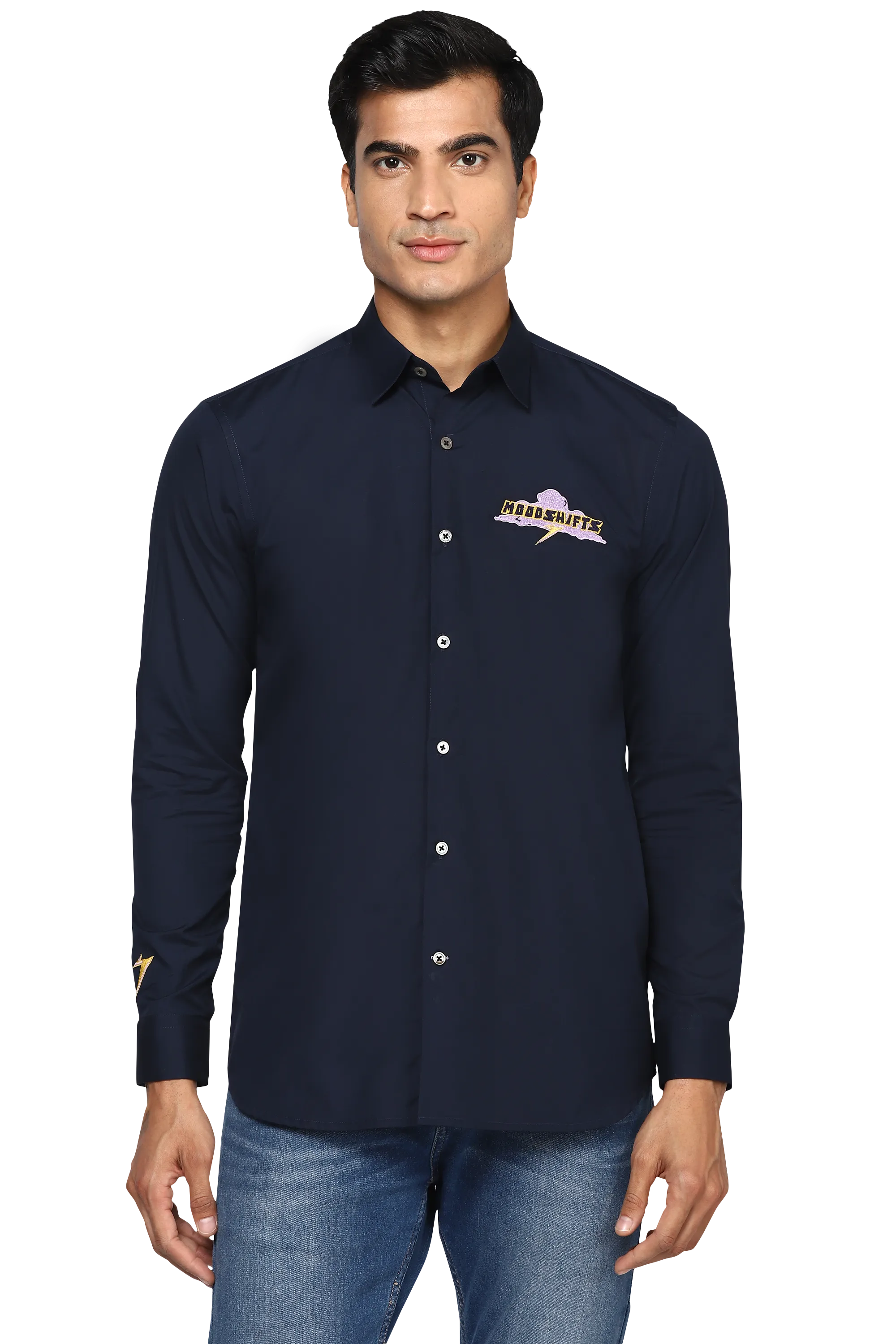 The Thunder Shirt in Navy Blue