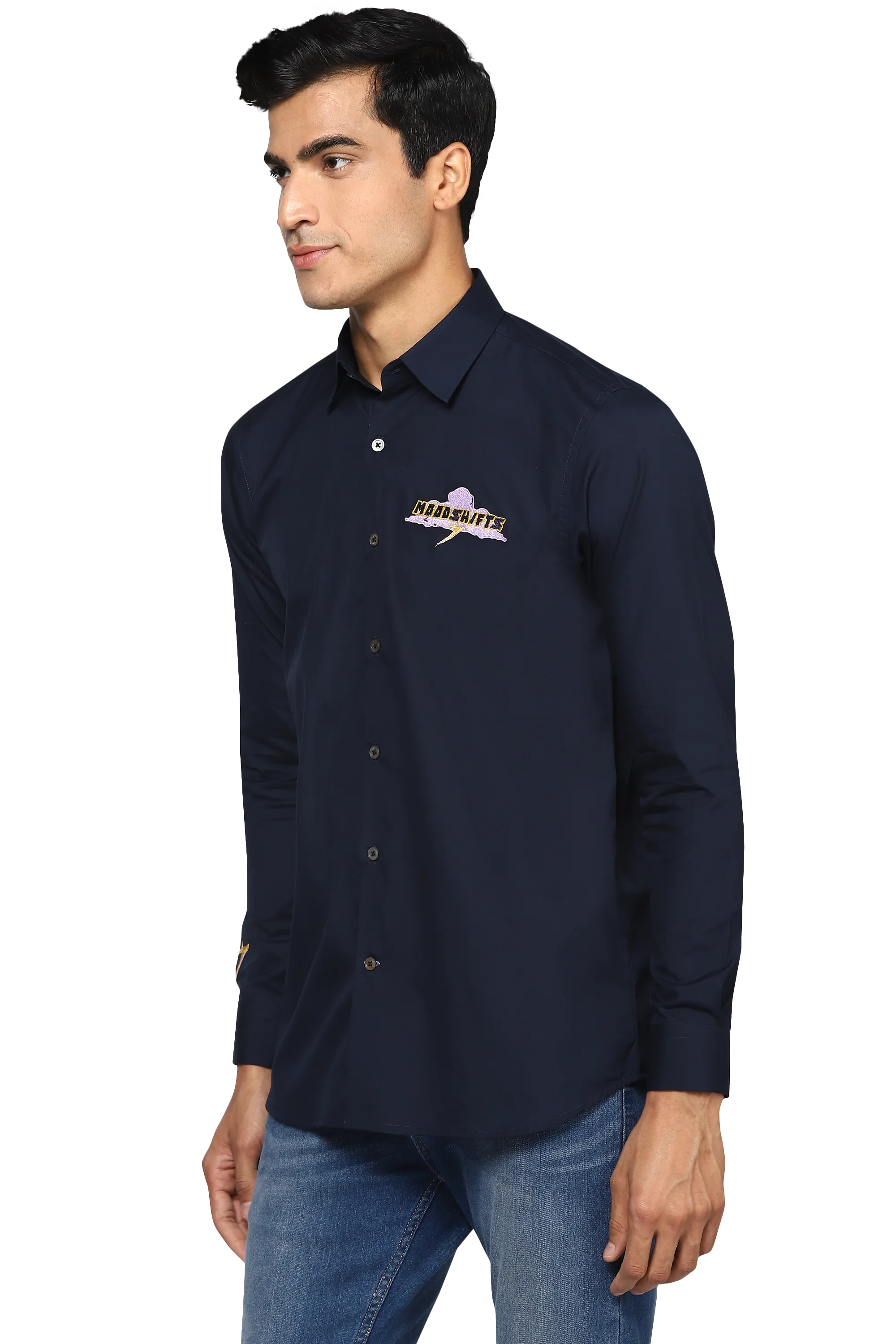 The Thunder Shirt in Navy Blue