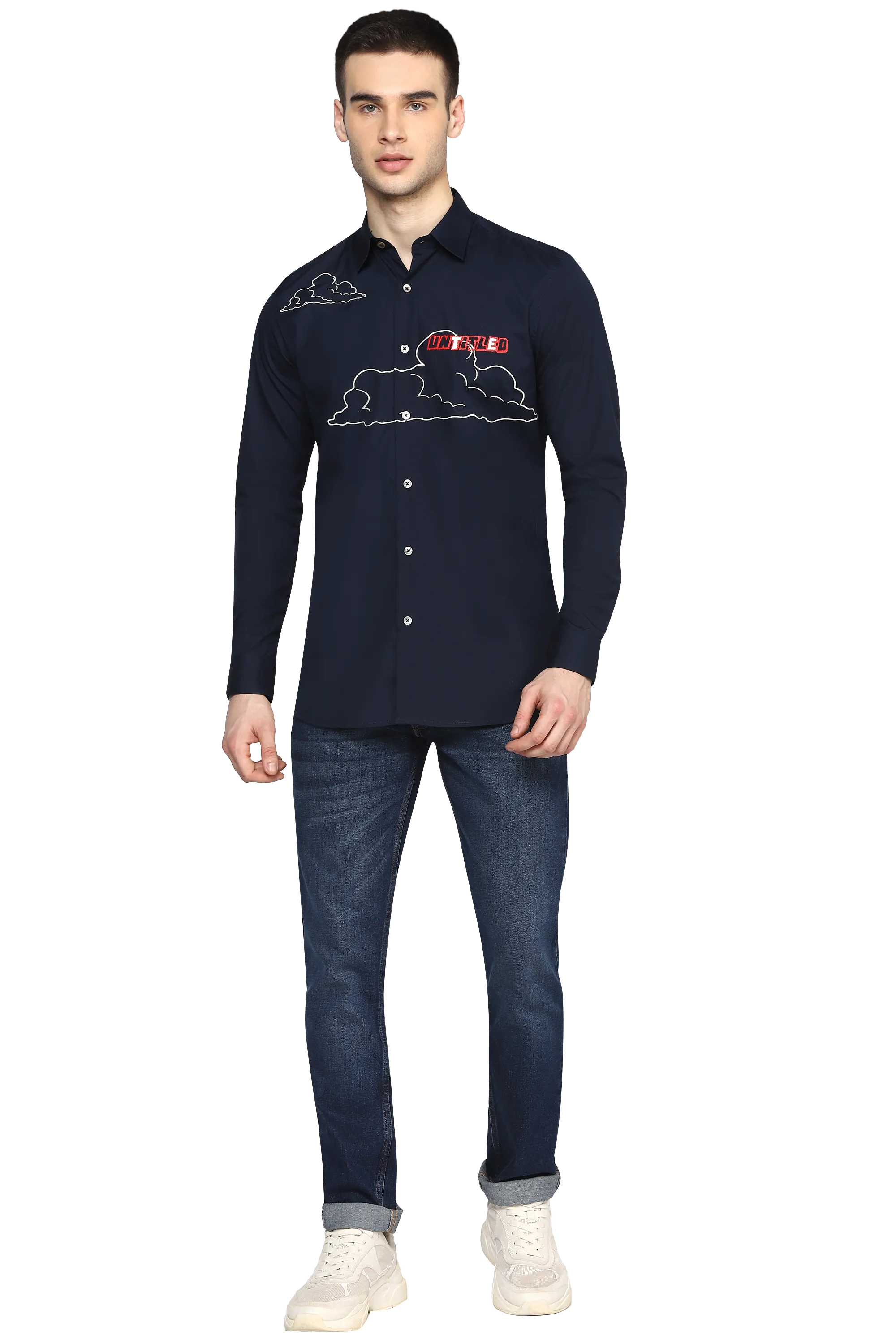 The Untitled Shirt in Navy