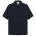 Thom Browne University Stripe SS Shirt Navy