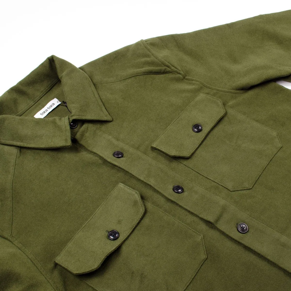 Toka Toka - Leo Moleskin Work Shirt - Olive