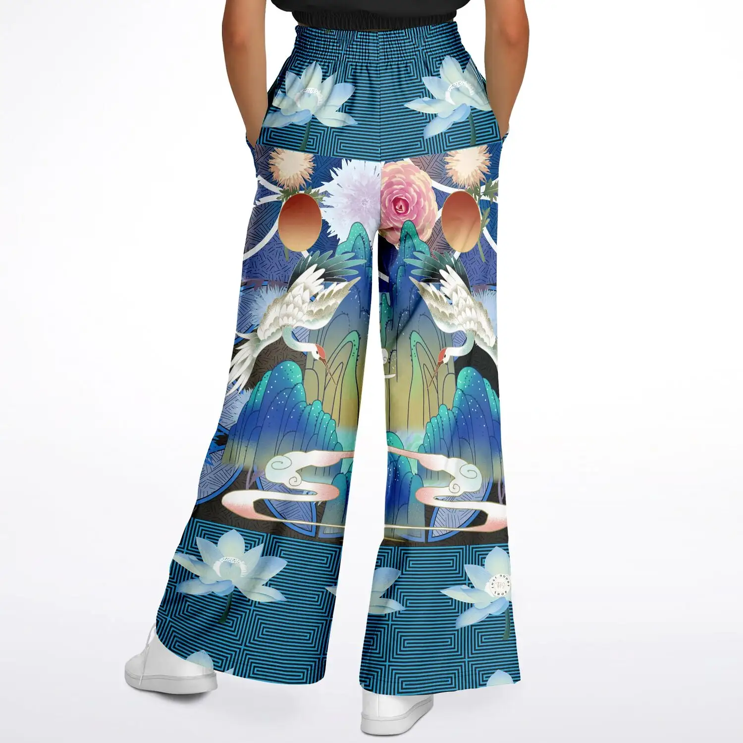 Tokyo Nights Eco-Poly Stretchy Phat Bellbottoms