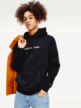 Tommy Jeans Straight Logo Hoodie | Sweatshirts & Hoodies | Tommy Hilfiger