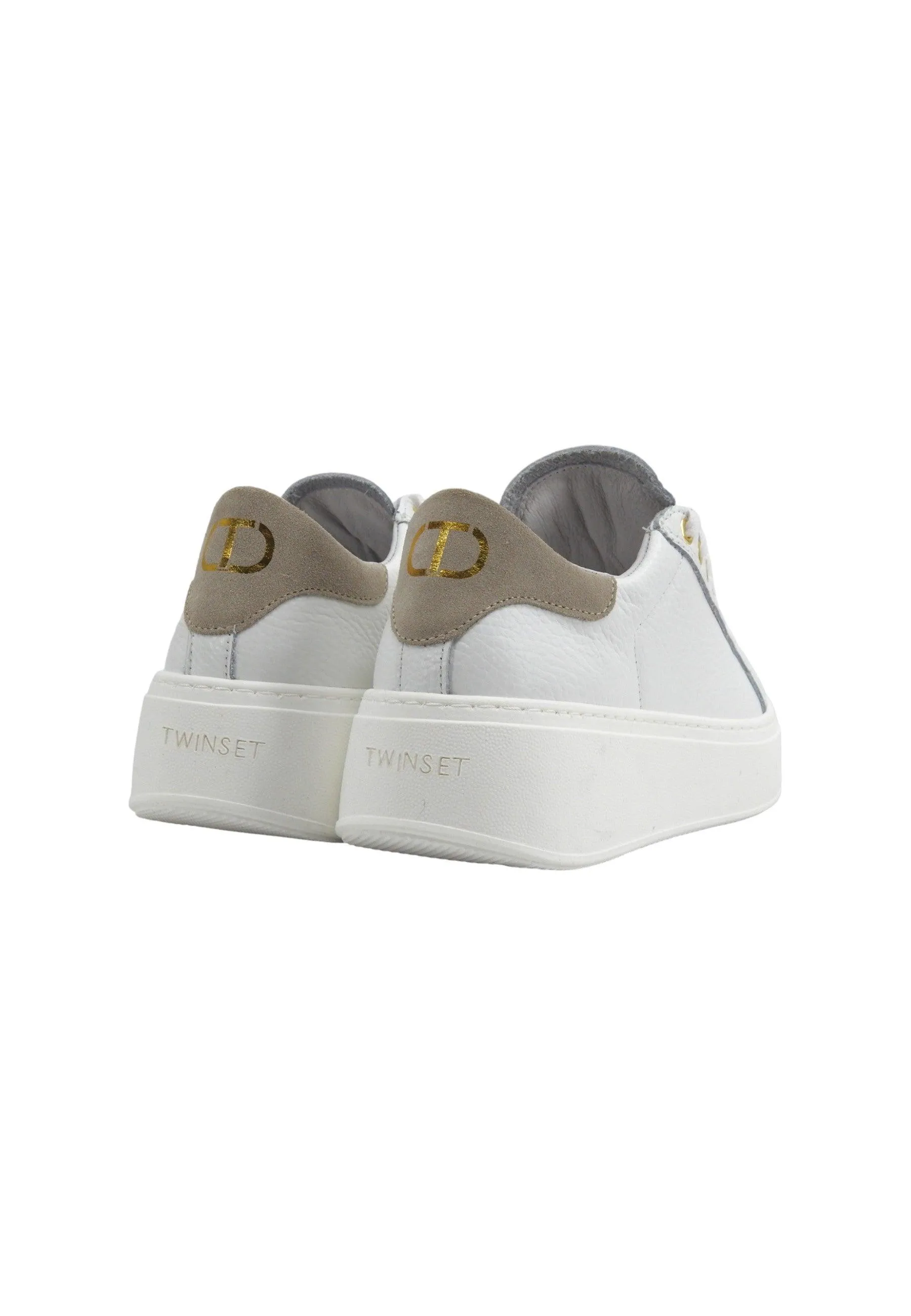 TWINSET Sneaker Donna Bianco Ottico Par 241TCT094