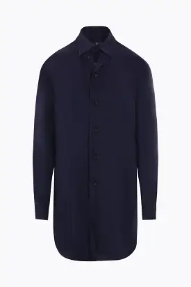 U Work cupro twill shirt