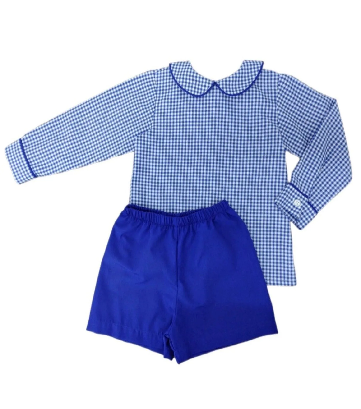 Ward Short Set - Blue Gingham