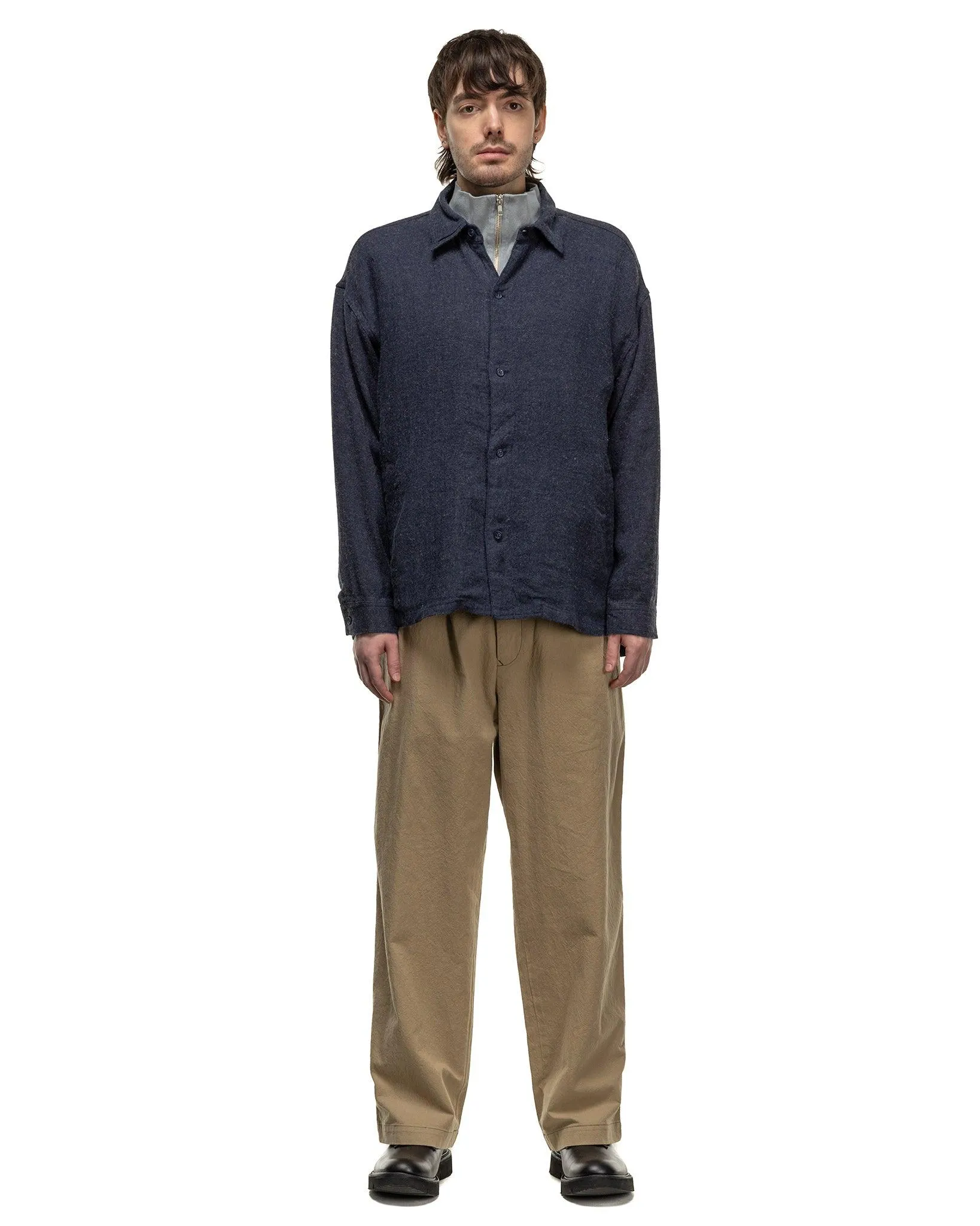 Welt Pockets Big Shirt Navy